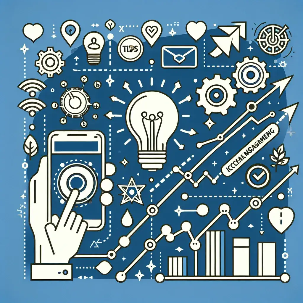 "Instagram Stories dengan grafis menarik menunjukkan tips dan trik untuk meningkatkan engagement di platform media sosial, sesuai dengan Panduan Lengkap Instagram Stories."